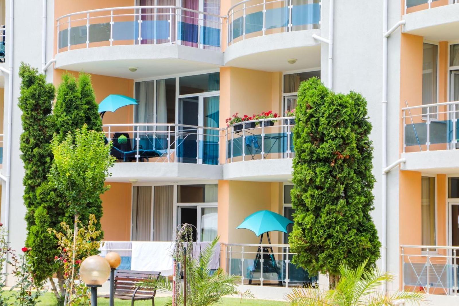 Luxury First Line Apartment With Pool By The Sea 内塞伯尔 外观 照片