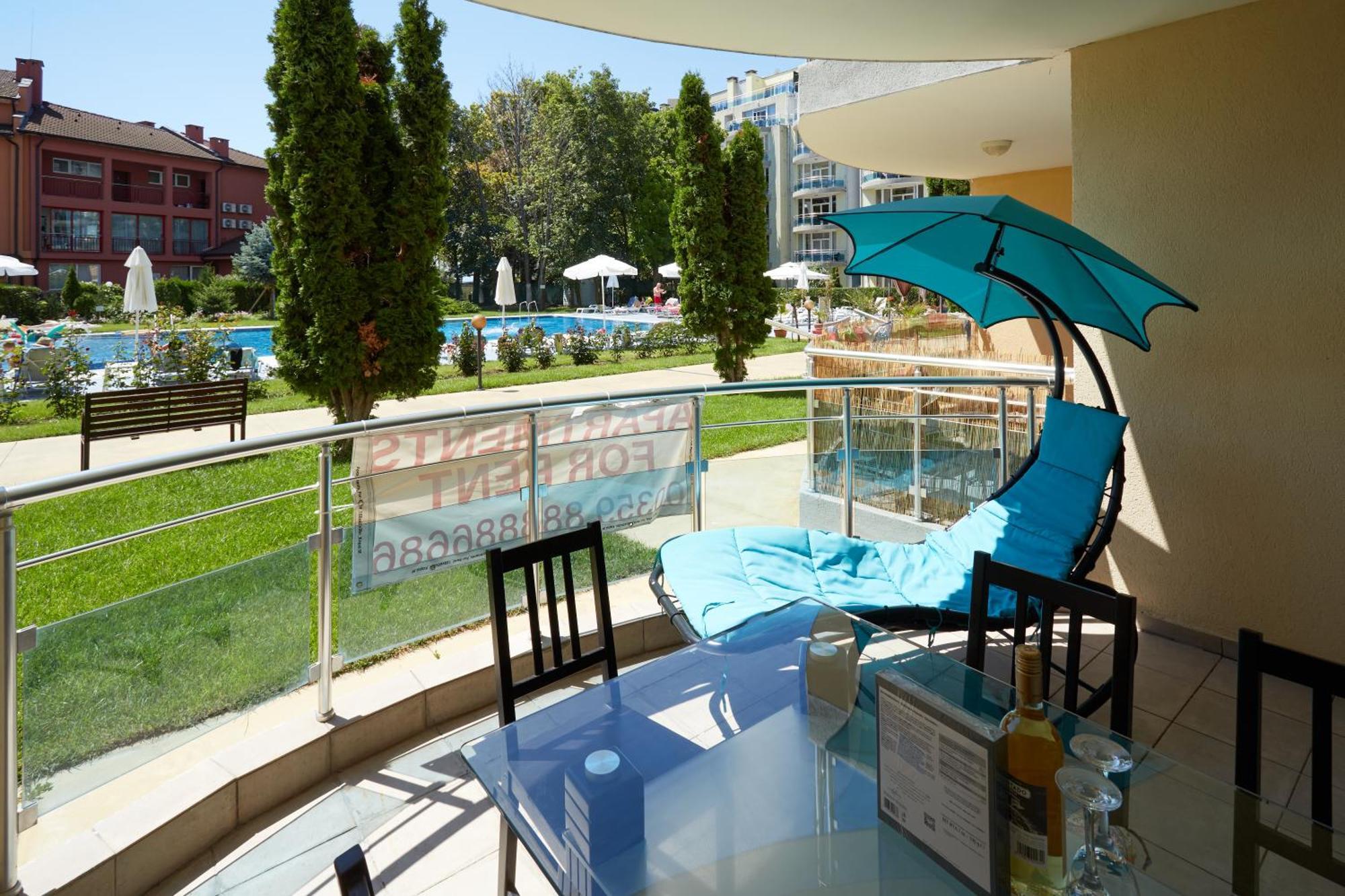 Luxury First Line Apartment With Pool By The Sea 内塞伯尔 外观 照片