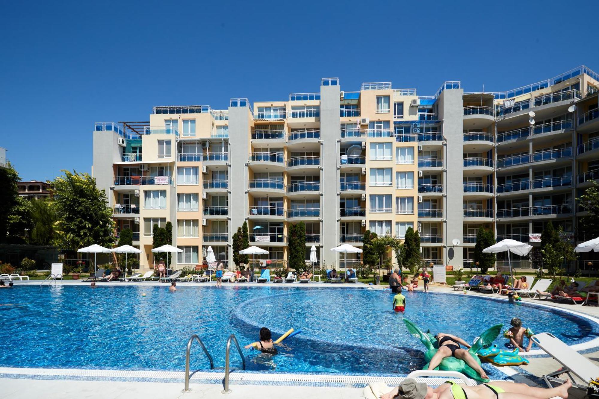 Luxury First Line Apartment With Pool By The Sea 内塞伯尔 外观 照片